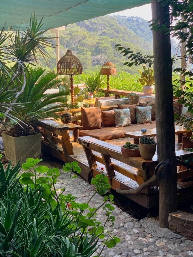 Large Bungalow With Sea View In Kabak Bay, Oeluedeniz Fethiye Ngoại thất bức ảnh