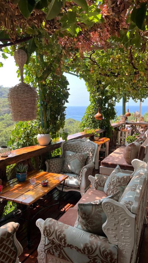 Large Bungalow With Sea View In Kabak Bay, Oeluedeniz Fethiye Ngoại thất bức ảnh