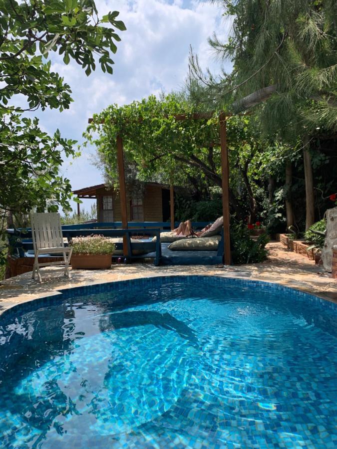 Large Bungalow With Sea View In Kabak Bay, Oeluedeniz Fethiye Ngoại thất bức ảnh
